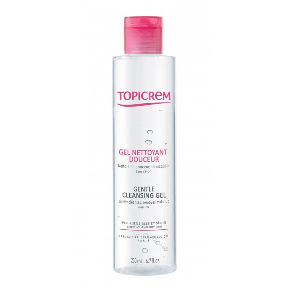Topicrem Gentle Cleansing Gel Face&Body&Hair 200 ml
