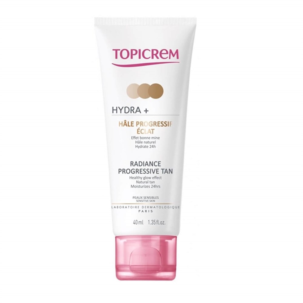Topicrem HYDRA+ Radiance Progressive Tan 40 ml