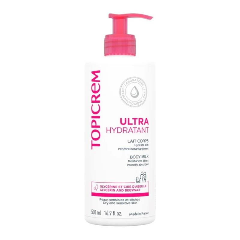 Topicrem Ultra Moisturizing Body Milk 500 ml