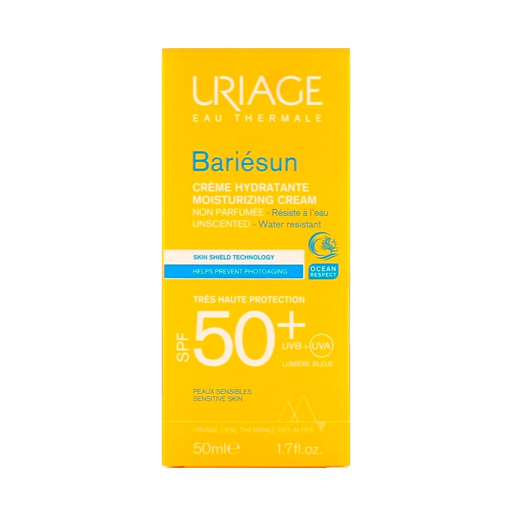 Uriage Bariesun SPF 50 Moisturizing Cream Sensitive Skin 50 ml
