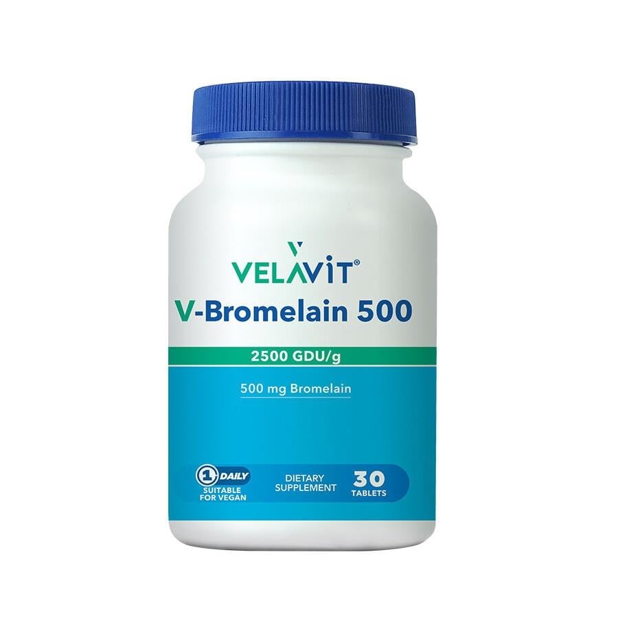 Velavit V-Bromelain 500 30 Tablet