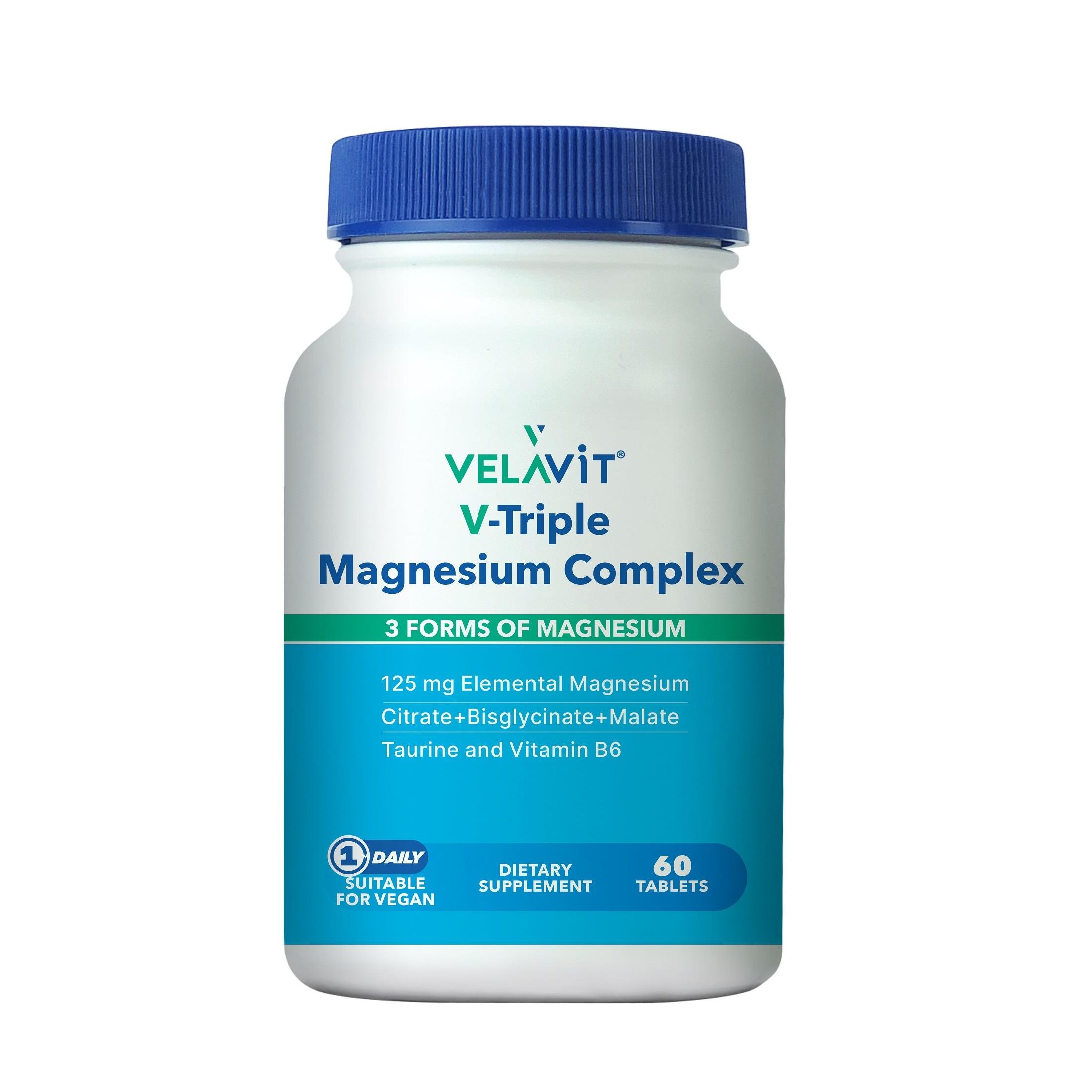 Velavit V-Triple Magnesium Complex 60 Tablet