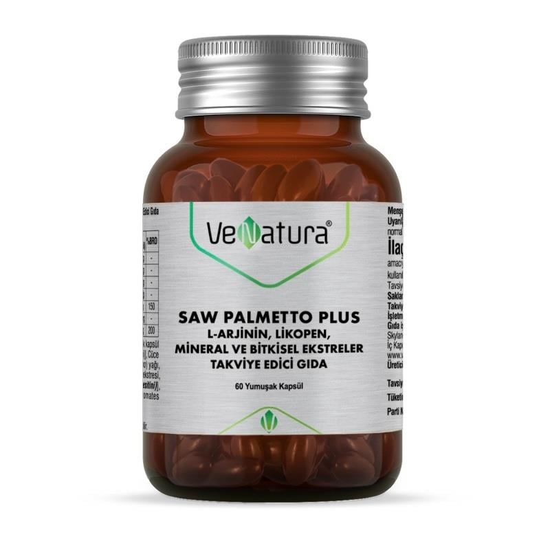 VeNatura Saw Palmetto Plus 60 Kapsül
