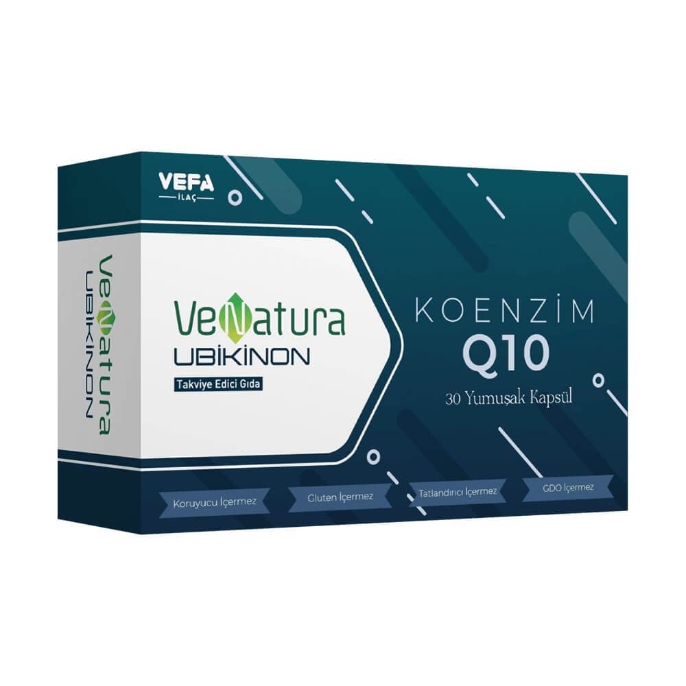 Venatura Ubikinon Koenzim Q10 30 Kapsül