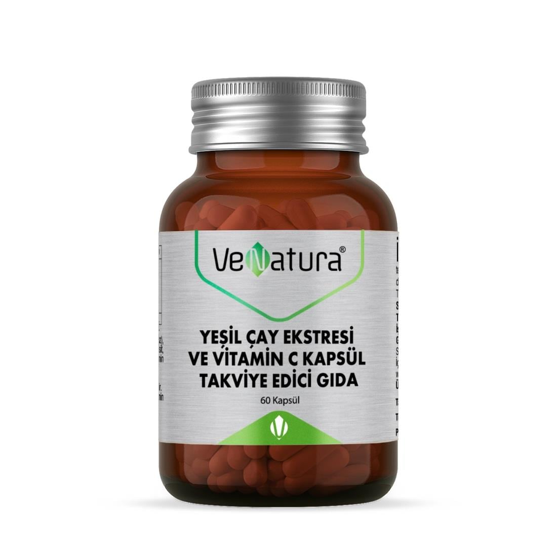 VeNatura Yeşil Çay Ekstresi ve Vitamin C 60 Kapsül