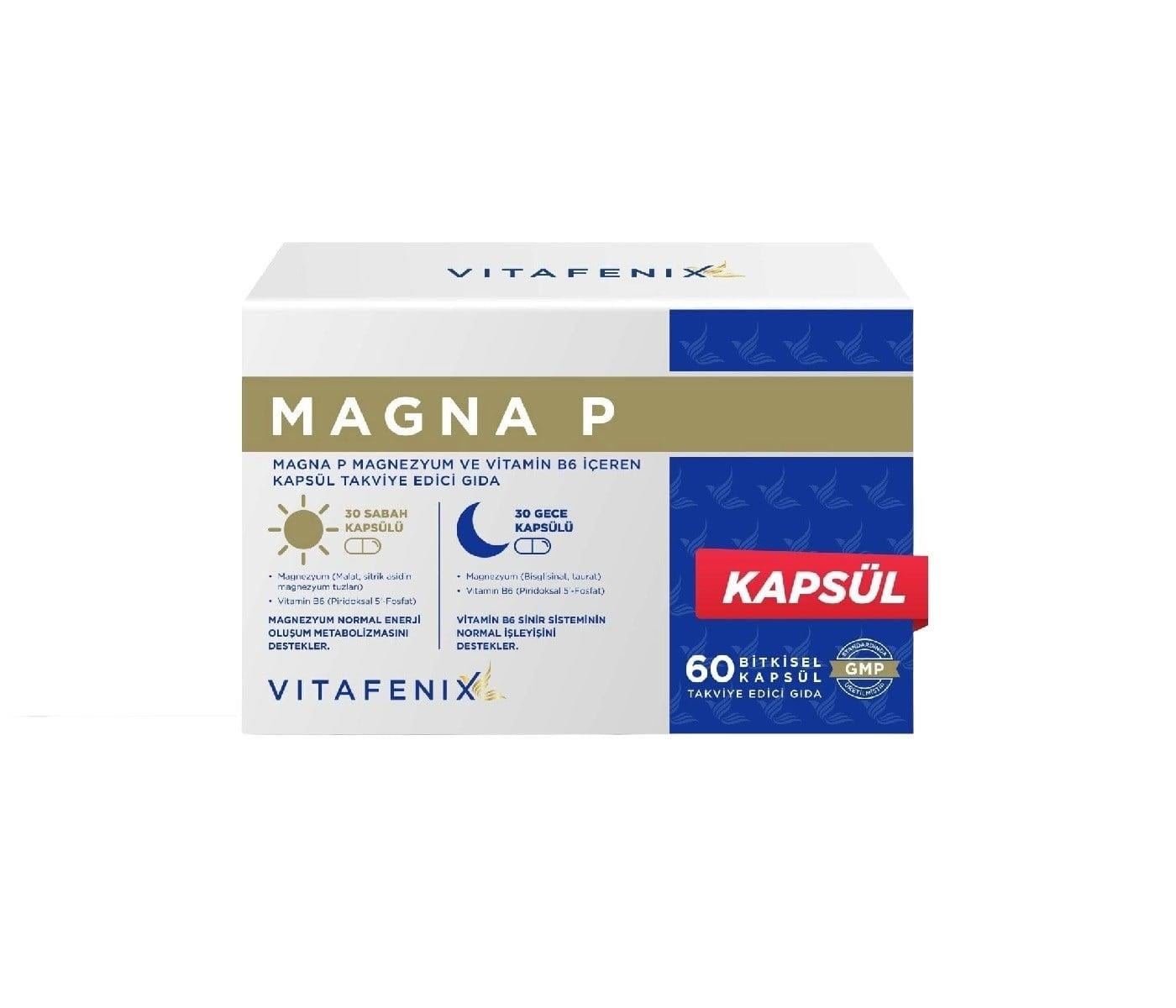 Vitafenix Magna P 60 Kapsül