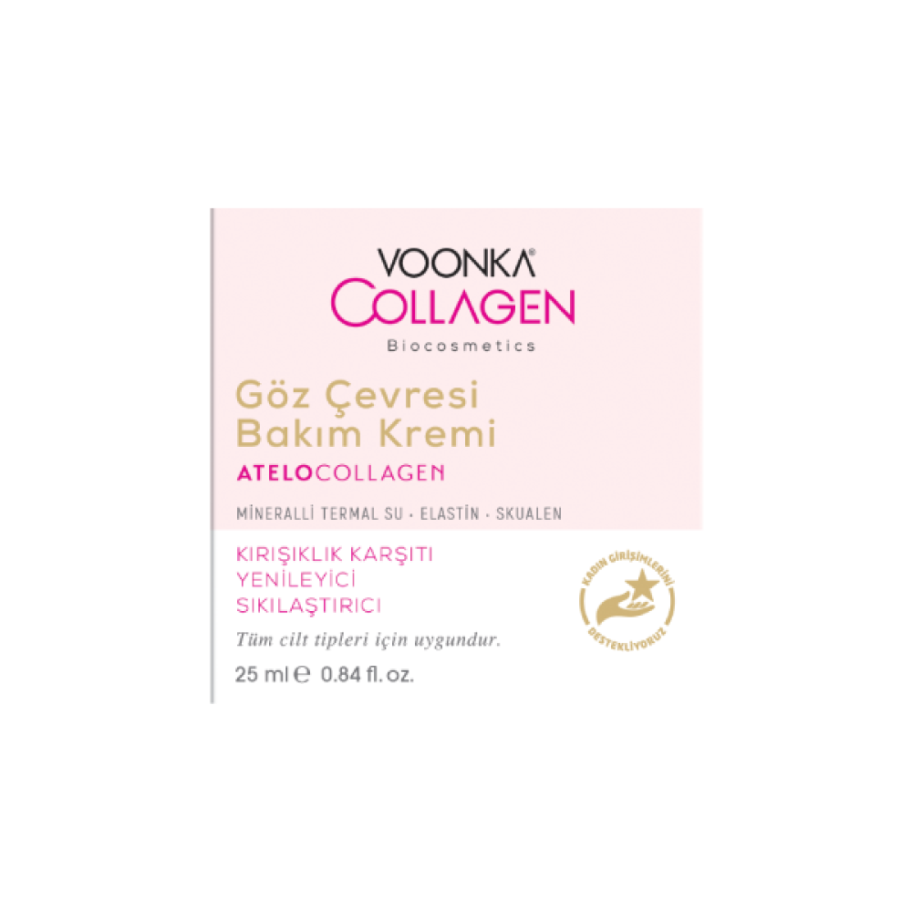 Voonka Atelocollagen Göz Çevresi Bakım Kremi 25 ml