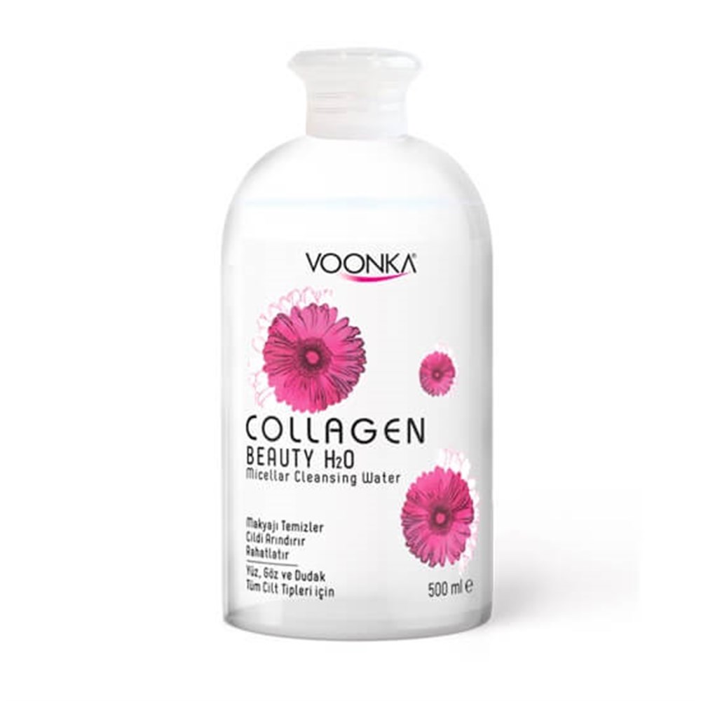 Voonka Collagen Beauty H2O Micellar Temizleme Suyu 500 ml
