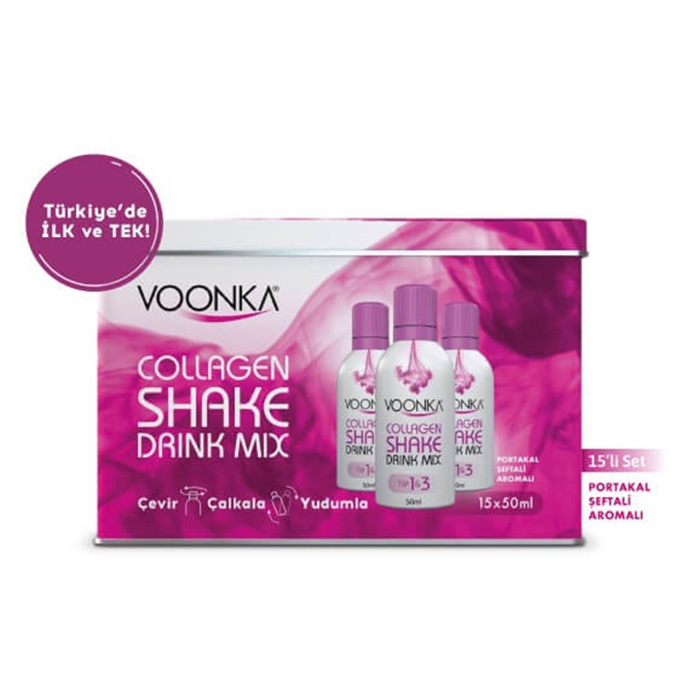Voonka Collagen Shake Drink Mix 15x50 ml