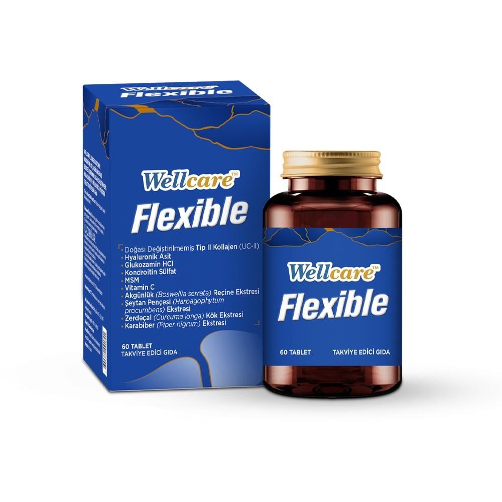 Wellcare Flexible Tip II Kollajen 60 Tablet