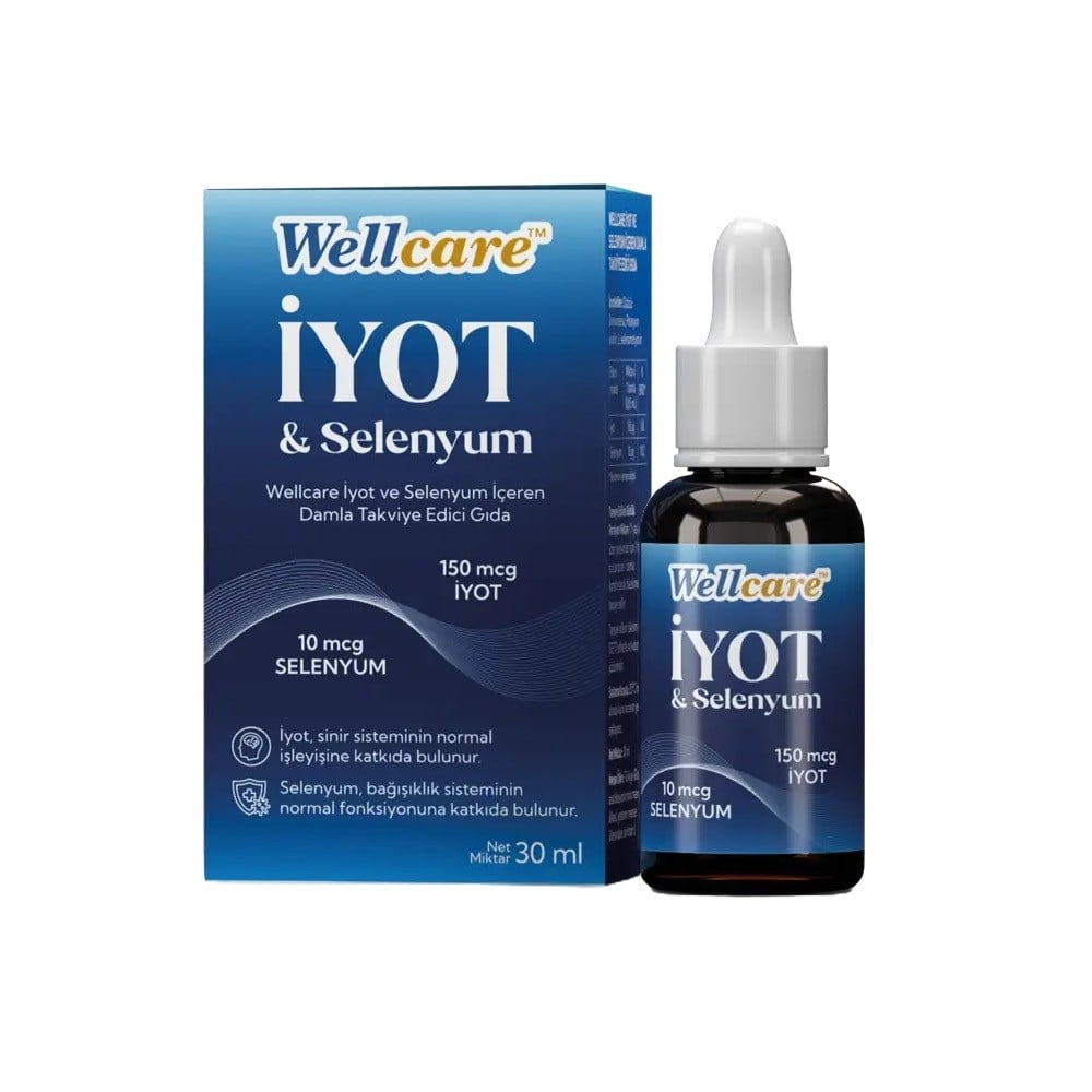 Wellcare İyot Selenyum Damla 30 ml