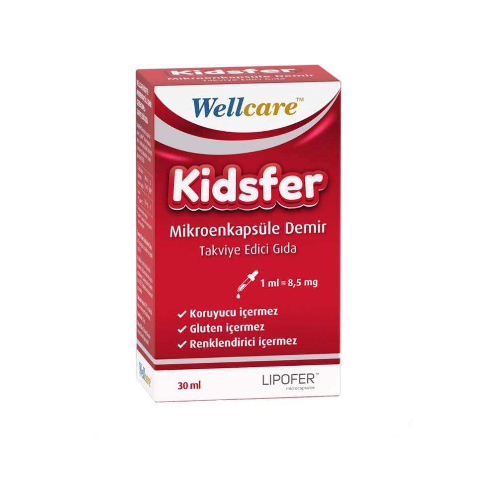Wellcare Kidsfer Lipozomal Demir Damla