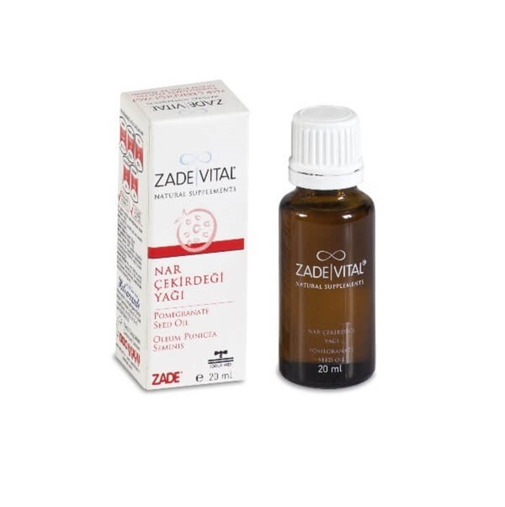 Zade Vital Nar Çekirdeği Yağı 20 ml