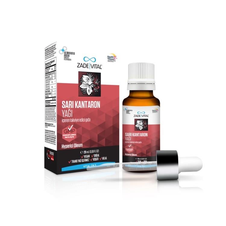 Zade Vital Sarı Kantaron Yağı 20 ml