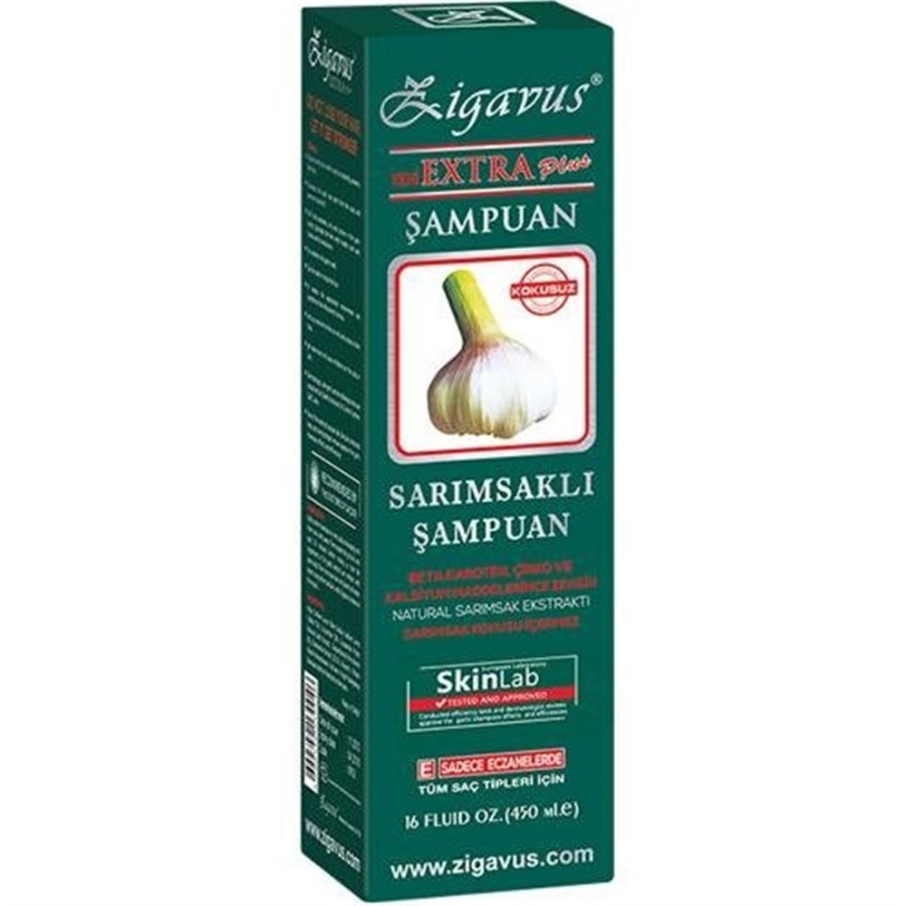 Zigavus Sarımsak Özlü Şampuan 450 ml