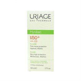 Uriage Eau Thermale Hyseac Fluide SPF 50+ 50 ml