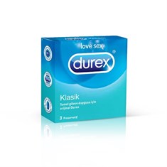 Durex Klasik Prezervatif 3'lü