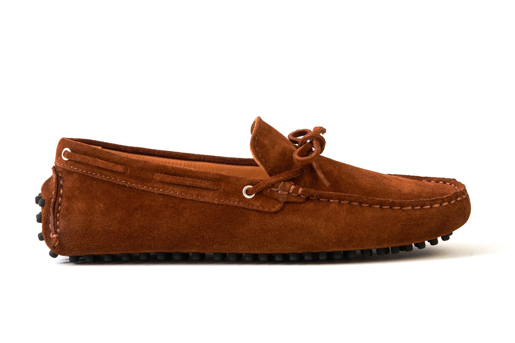 White Stone Bathurst 2181 Tods Süet Ayakkabı Tarçın  