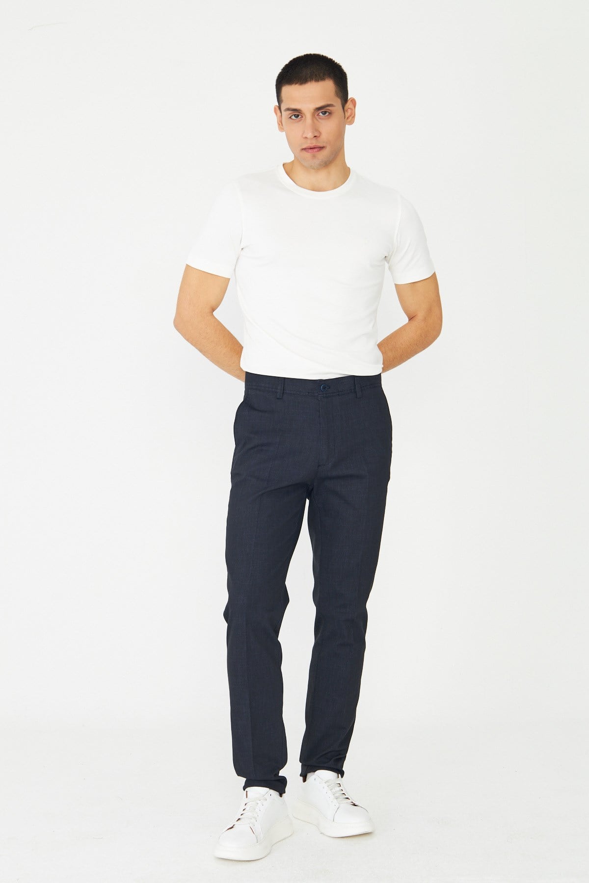 Antrasit Erkek Modern Kesim Günlük Kullanım Spor Pantolon