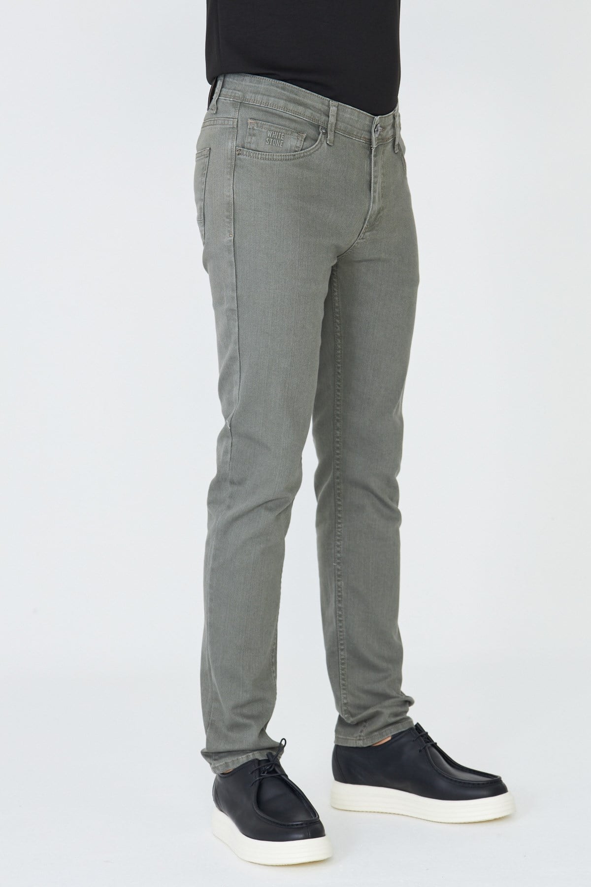 Çağla Yeşili Erkek Spor Gabardin Pantolon