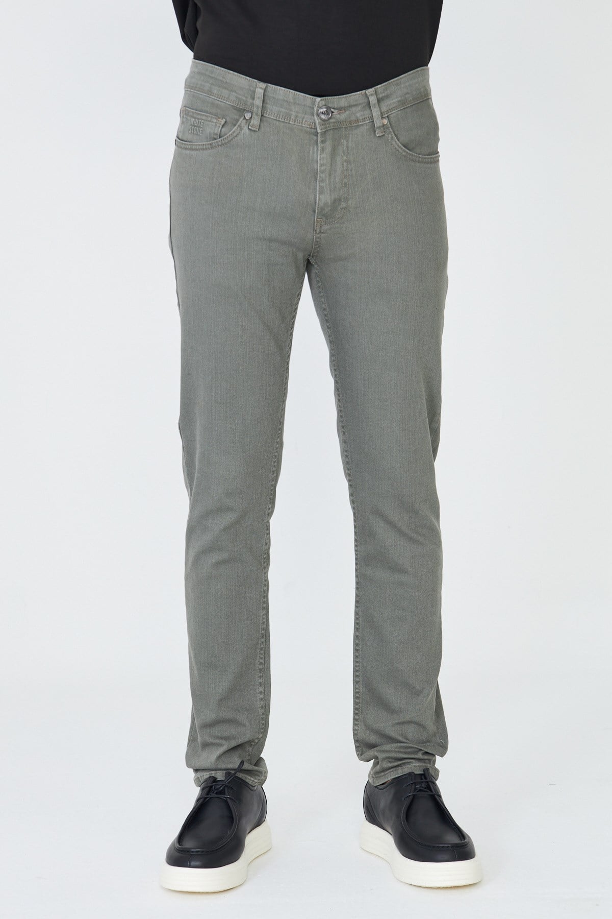 Çağla Yeşili Erkek Spor Gabardin Pantolon