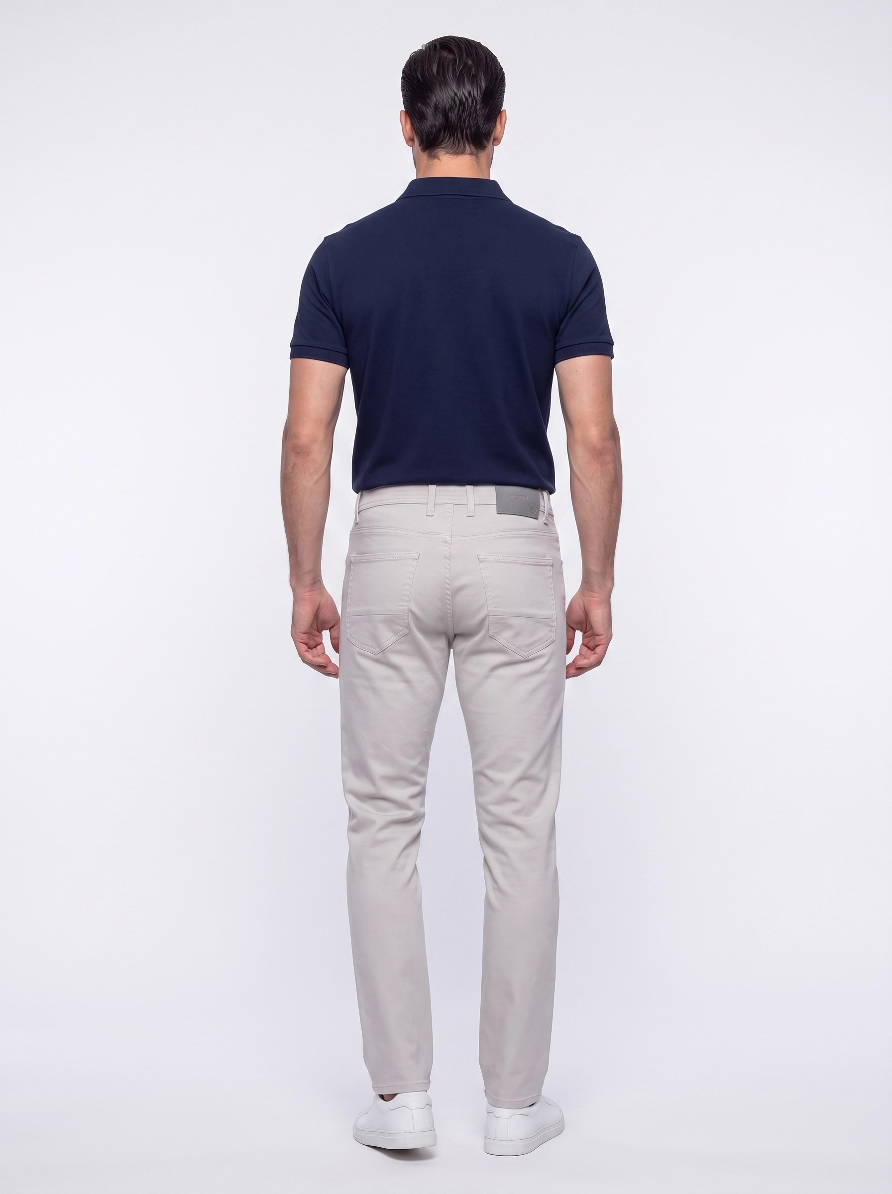 Gri Regular Fit Erkek Chino Pantolon
