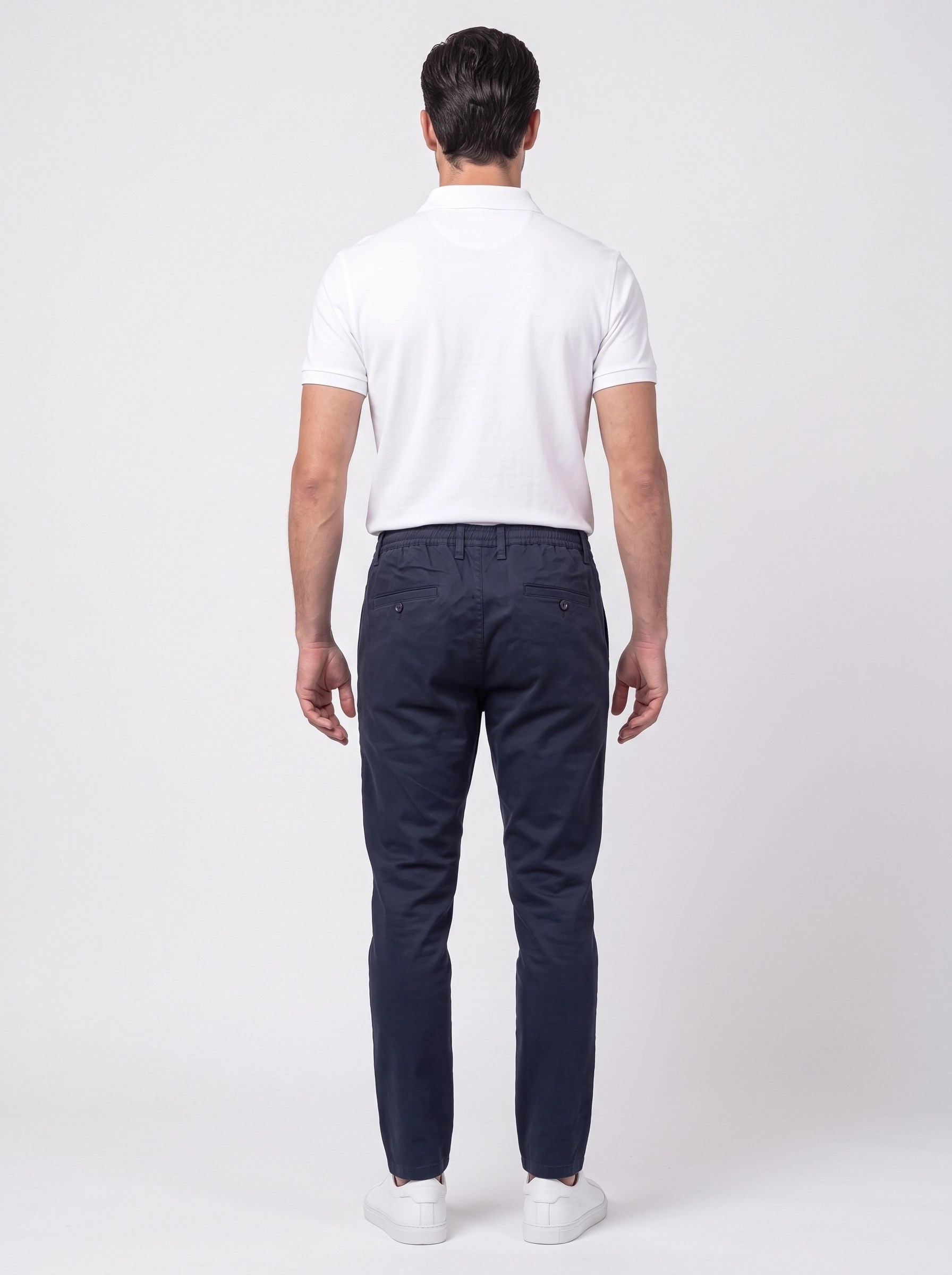 Lacivert Belden Bağlamalı Dynamic Fit Erkek Jogger Pantolon