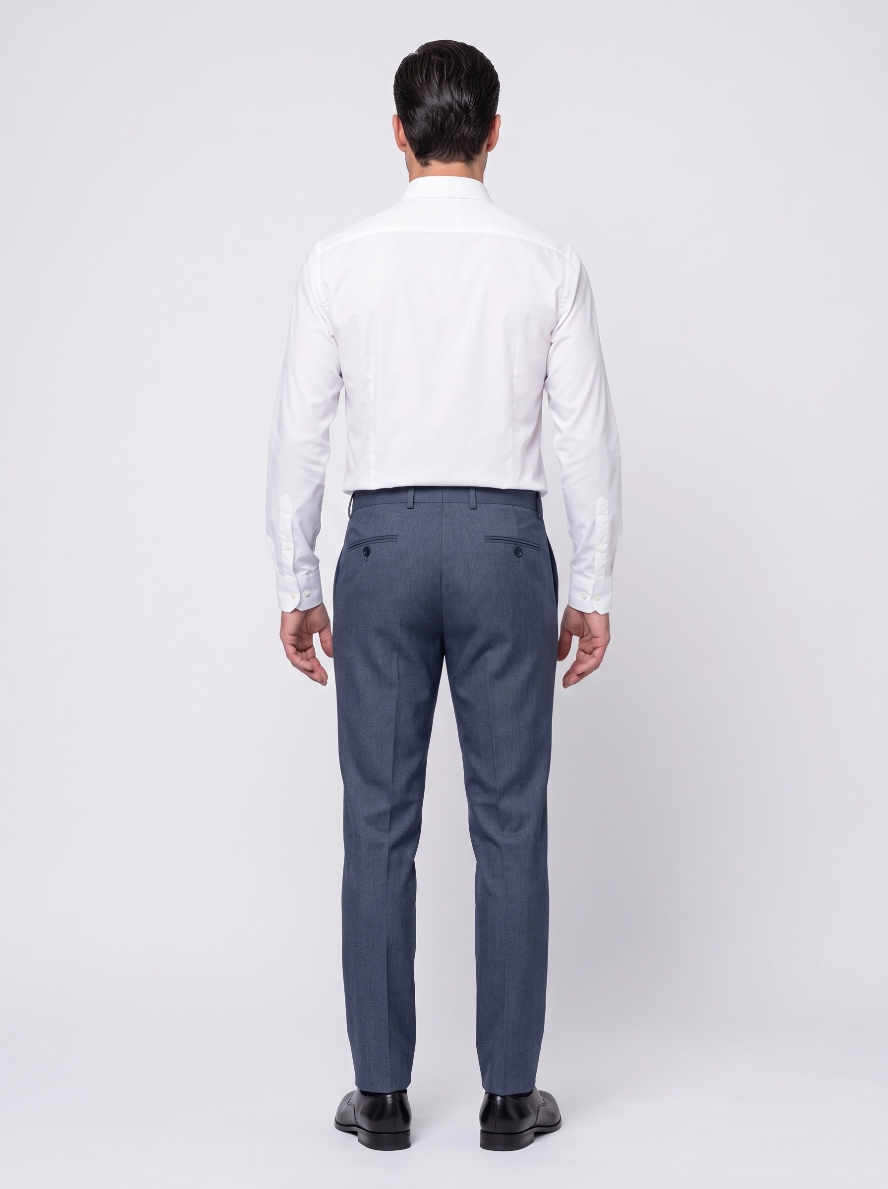 Lacivert Comfort Fit Erkek Klasik Pantolon