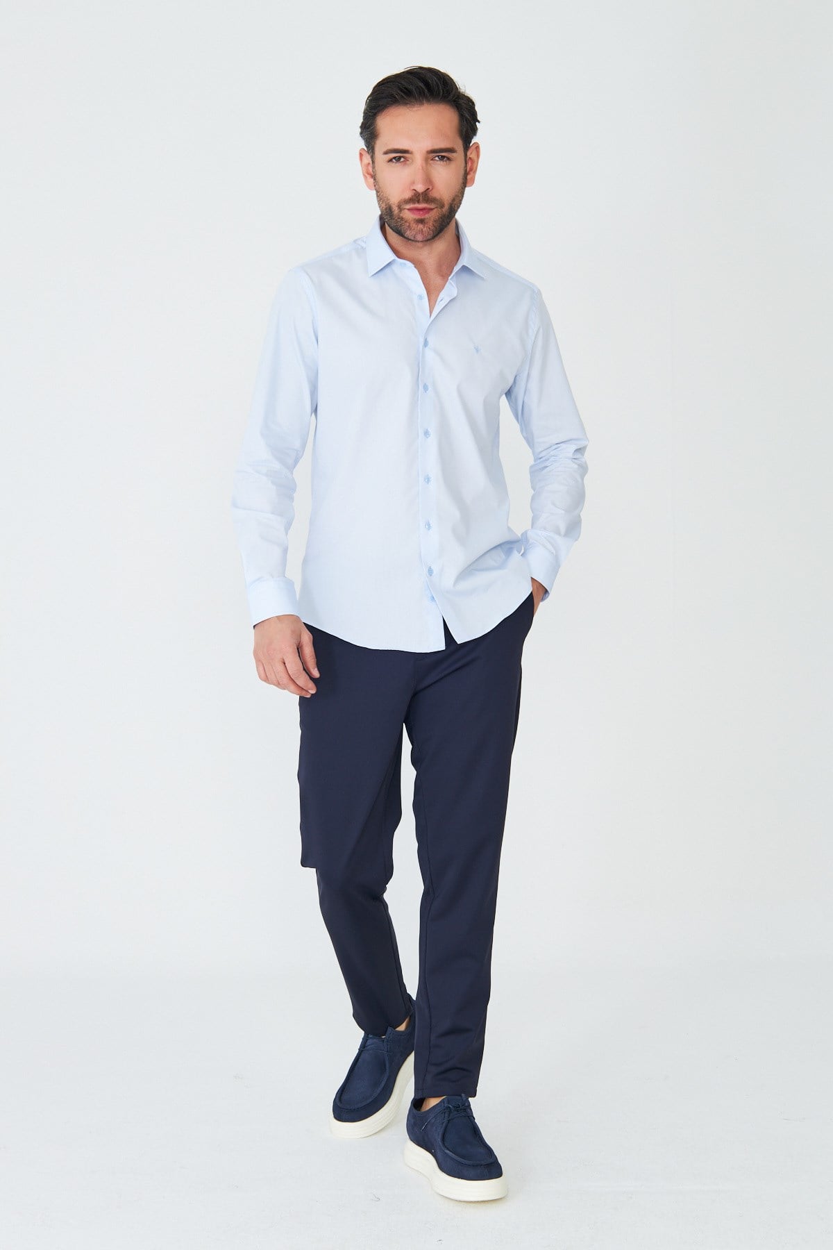 Lacivert Jogger Erkek Spor Pantolon
