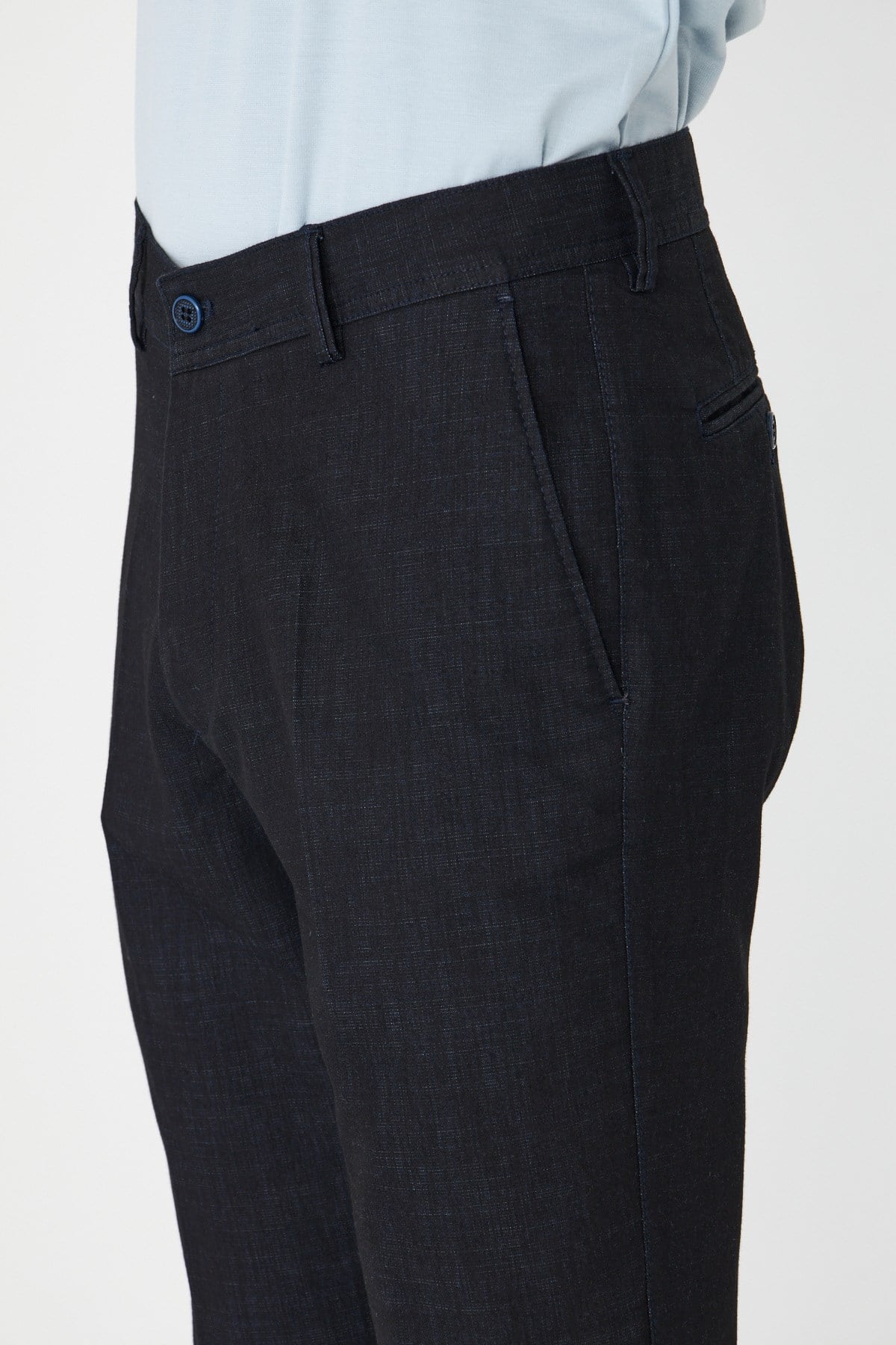 Lacivert Modern Kesim Erkek Casual Spor Pantolon