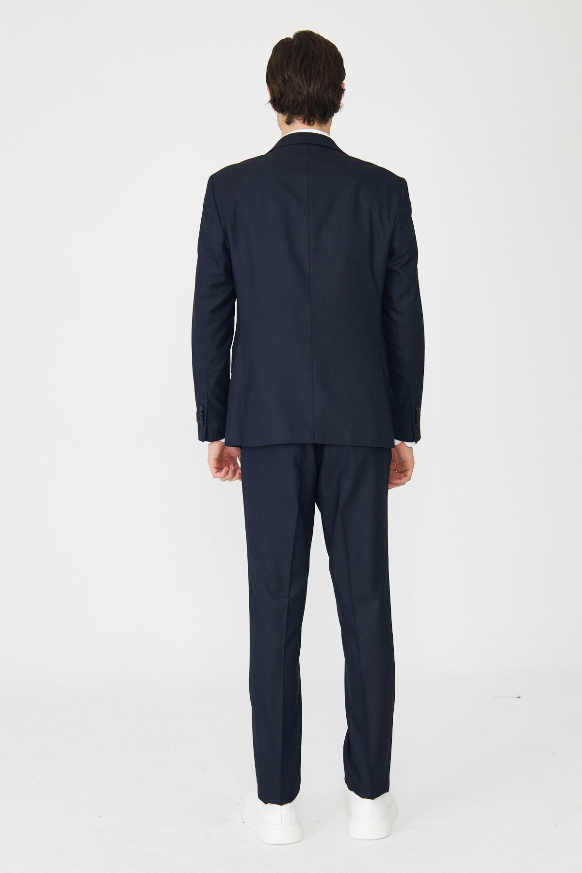 Lacivert Modern Kesim Slim Fit Erkek Takım Elbise
