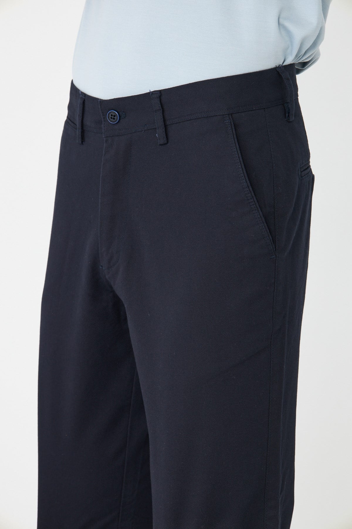 Lacivert Regular Fit Smart Casual Erkek Spor Pantolon