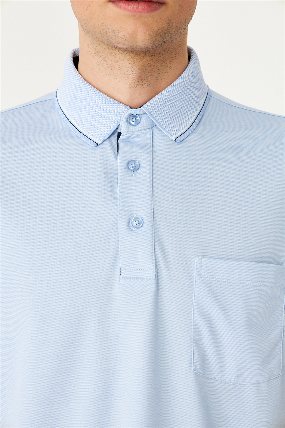 Mavi Polo Yaka T-Shirt 
