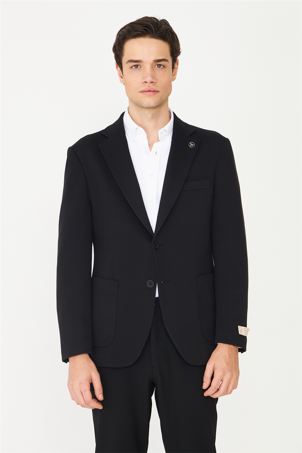 Siyah Klasik Kesim Blazer Ceket