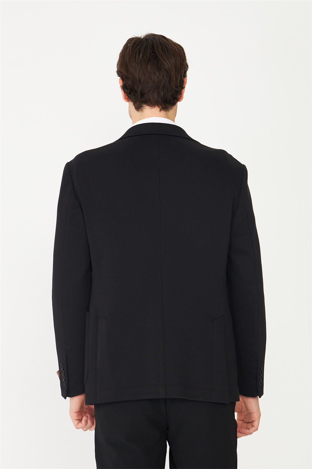 Siyah Klasik Kesim Blazer Ceket