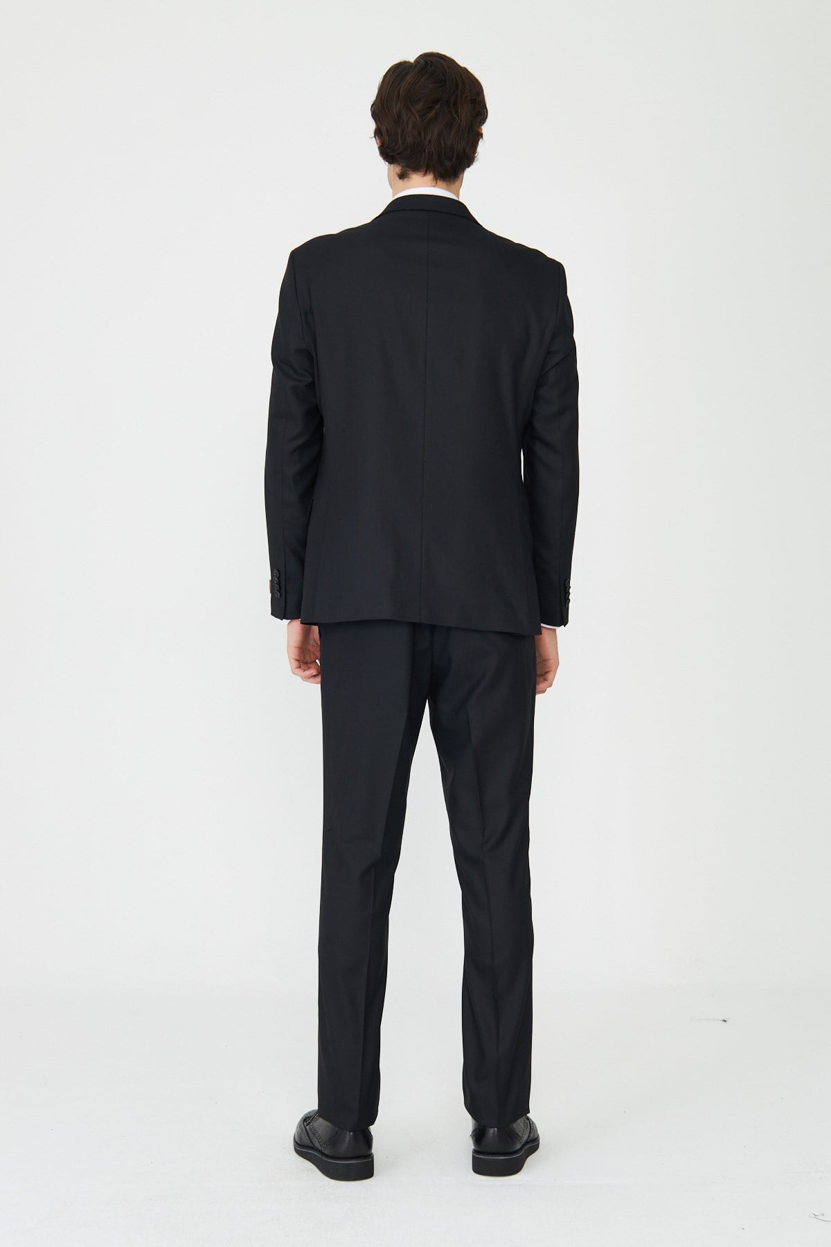 Siyah Modern Kesim Slim Fit Erkek Takım Elbise