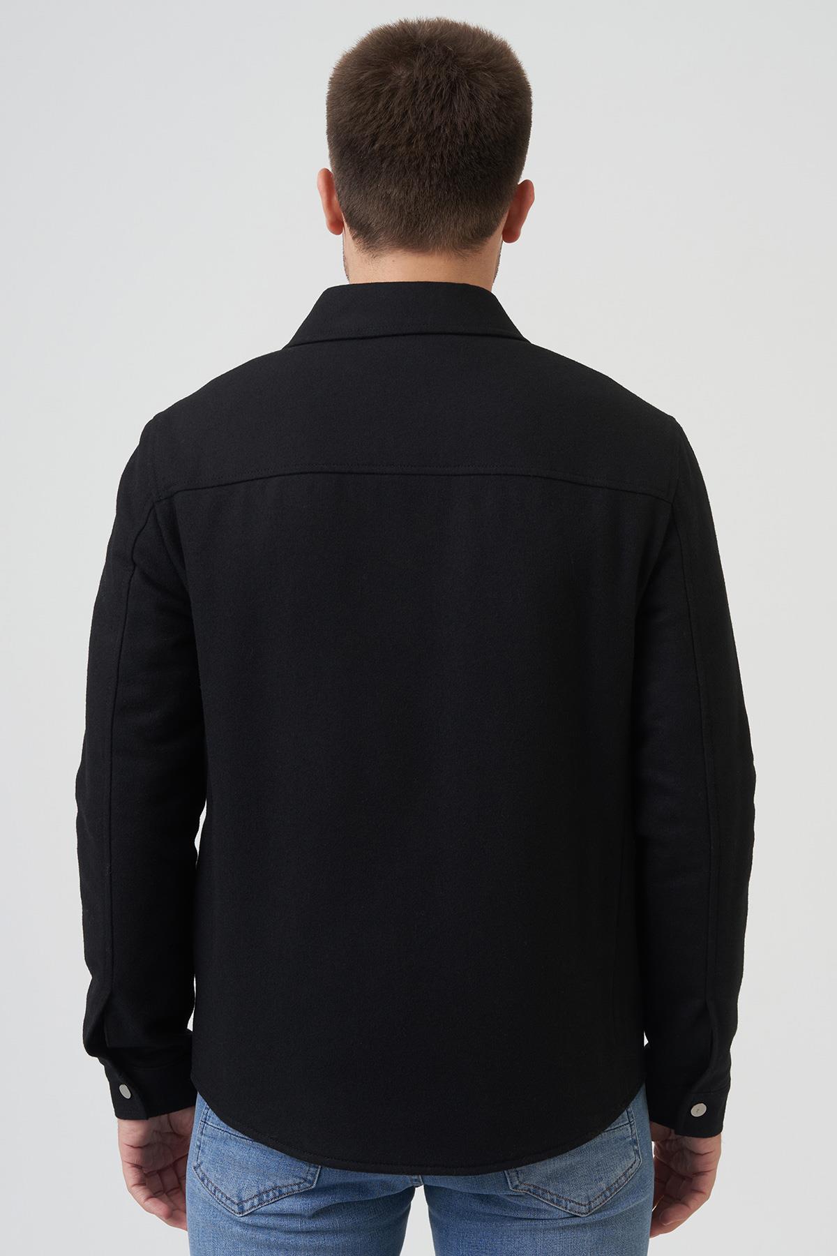 White Stone New York 58161 Slim Fit Mont Siyah
