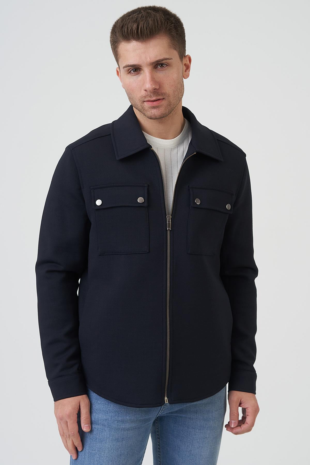 White Stone New York 58161 Slim Fit Mont  İndigo