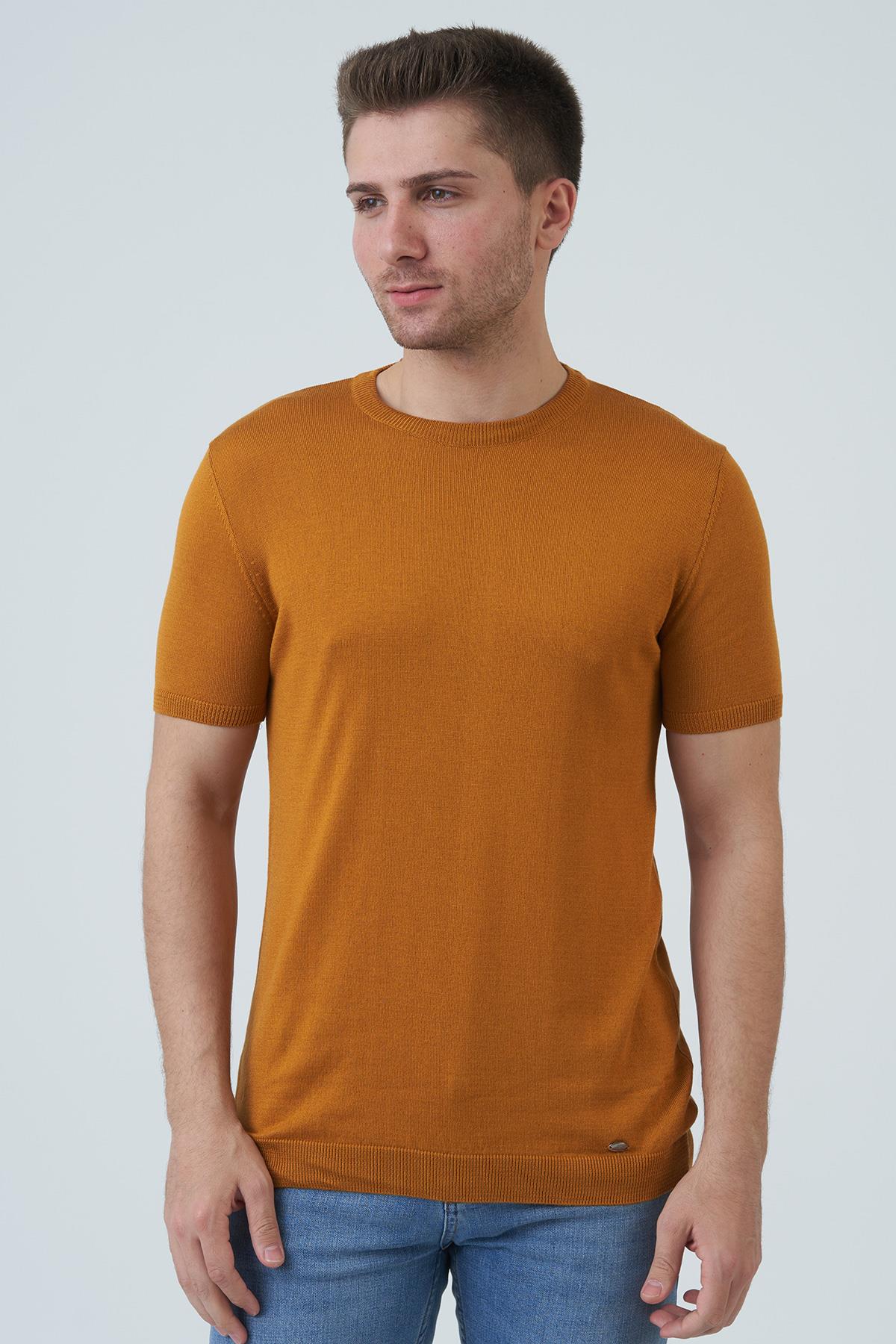White Stone San Diego 15289 Slim Fit Sıfır Yaka T-shirt Hsrdal
