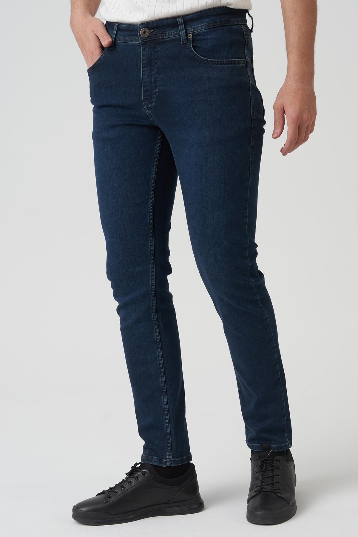 White Stone Armidale J2428 Regular Fit Pamuklu 5 Cep Jean Pantolon Haki