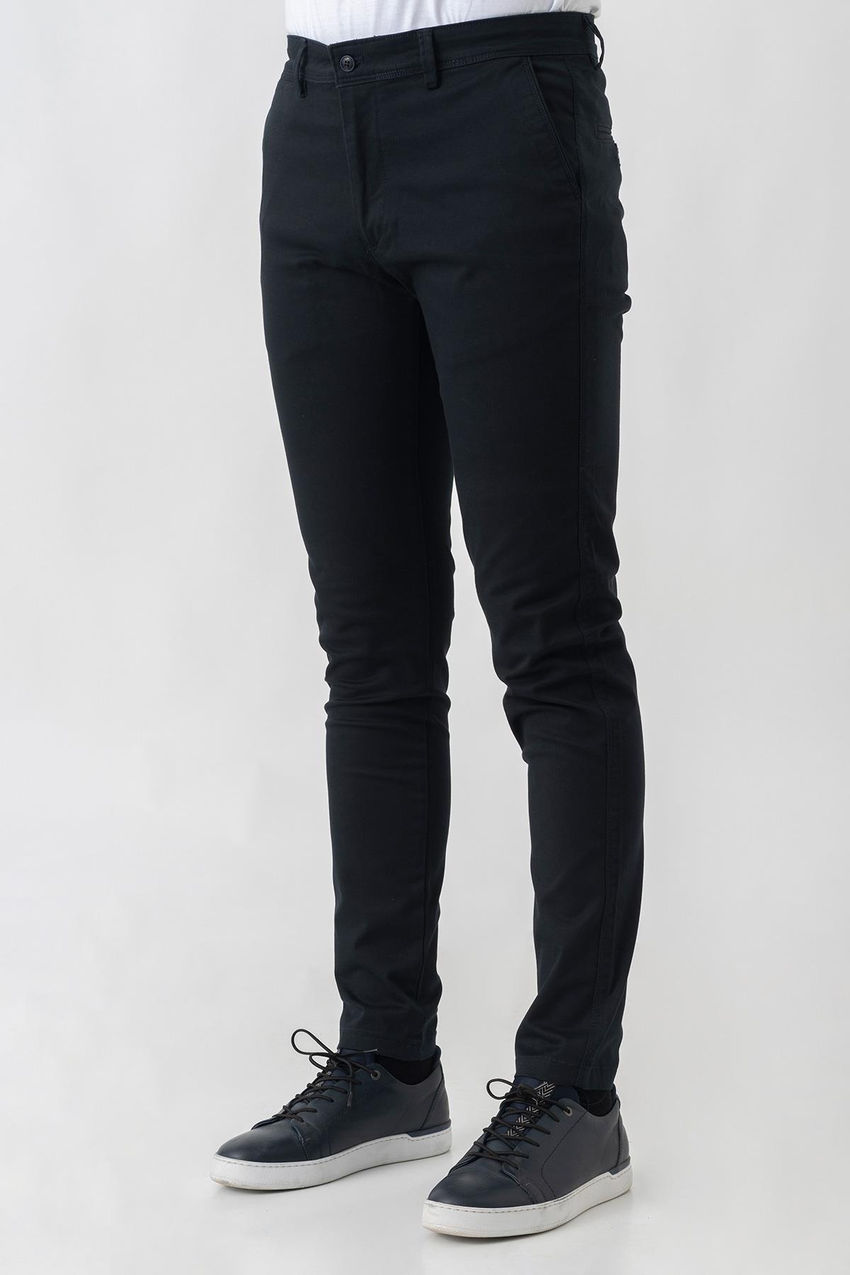 White Stone Aigle P1013 Likralı Slim Fit Arya Pantolon Laci