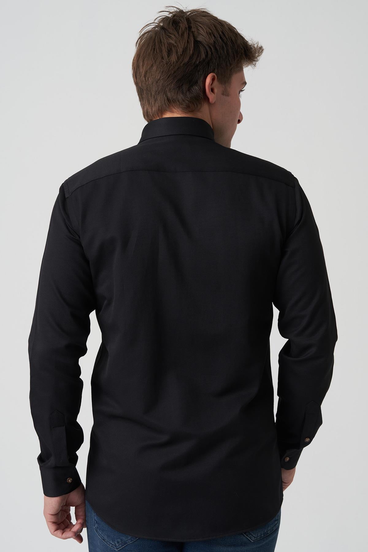 White Stone Barreiro G2515 Slim Fit Gömlek Desenli