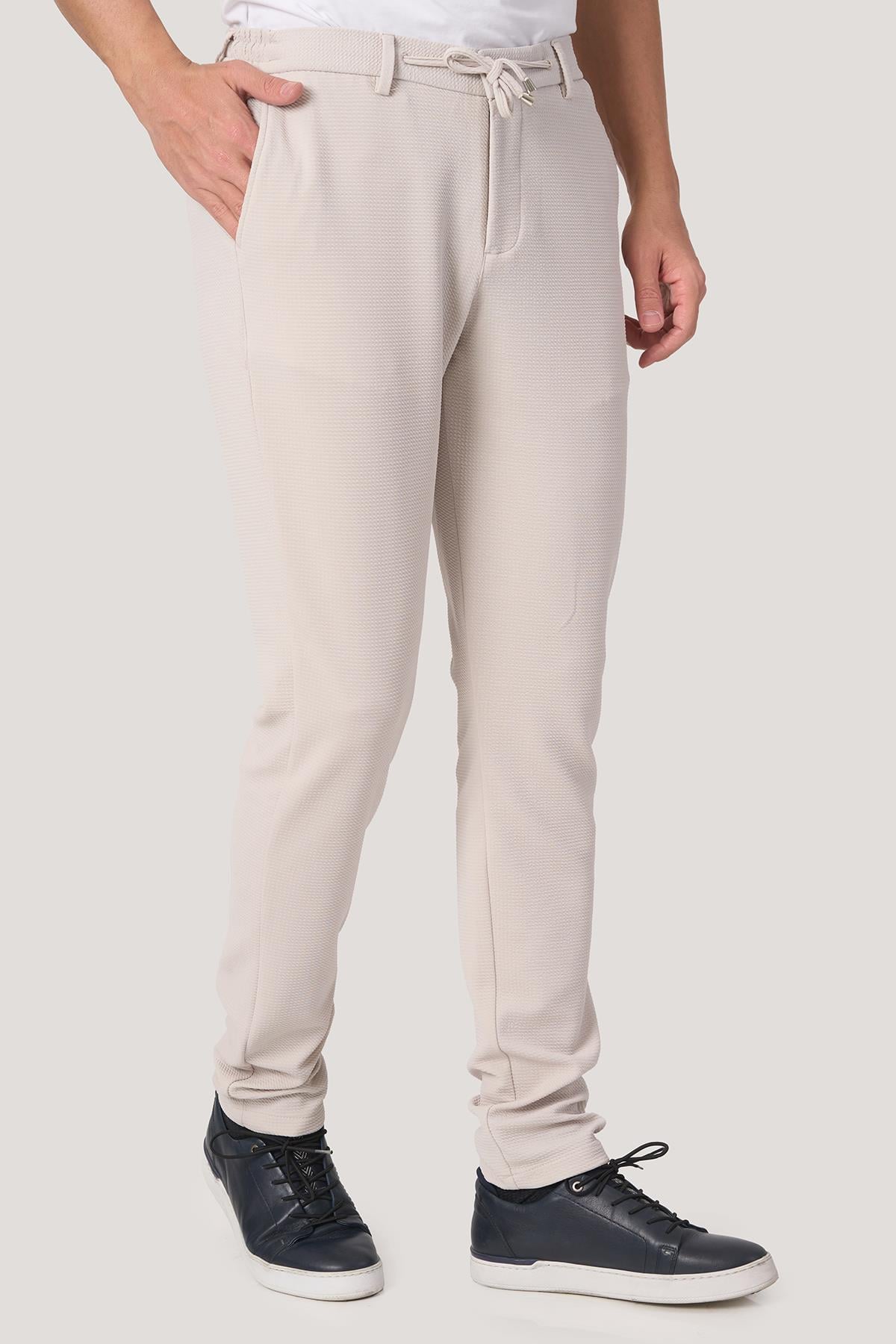 WHİTE STONE  2025-k  P1044 DAMLA TREND JOOGER PANTOLON    TAŞ