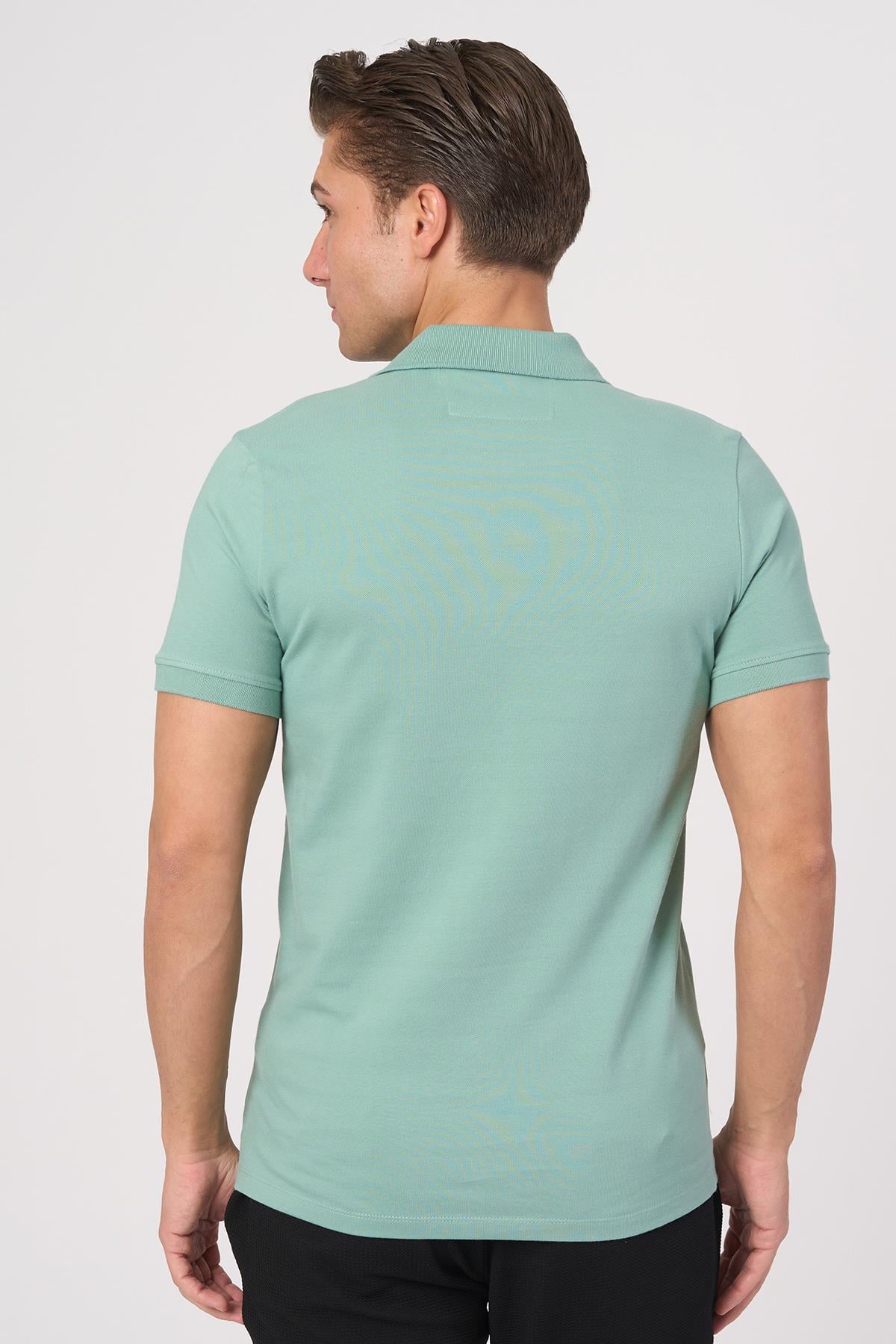 WHİTE STONE  2025-Y  2570-Y POLA YAKA TSHIRT    MİNT