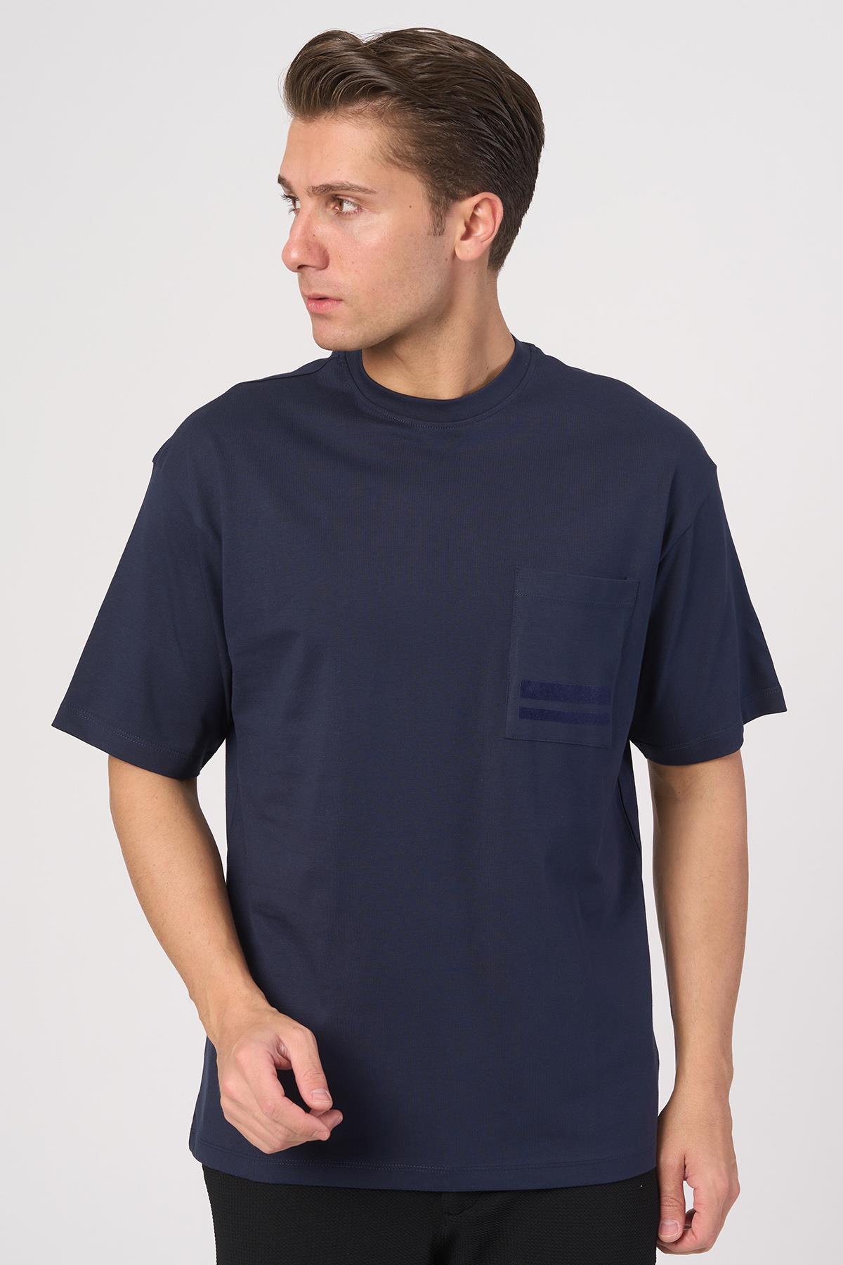 WHİTE STONE  2025-Y  3138  BİSİKLET YAKA TSHIRT    LACİ