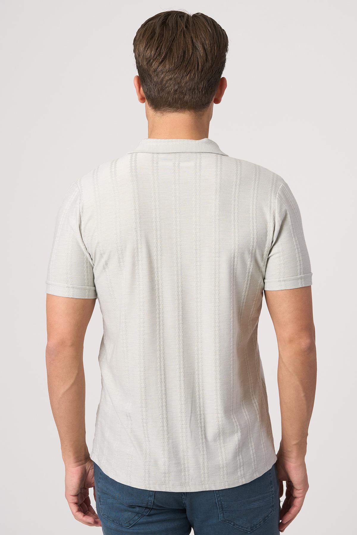 WHİTE STONE  2025-Y  3176-G GÖMLEK- TSHIRT    GRİ