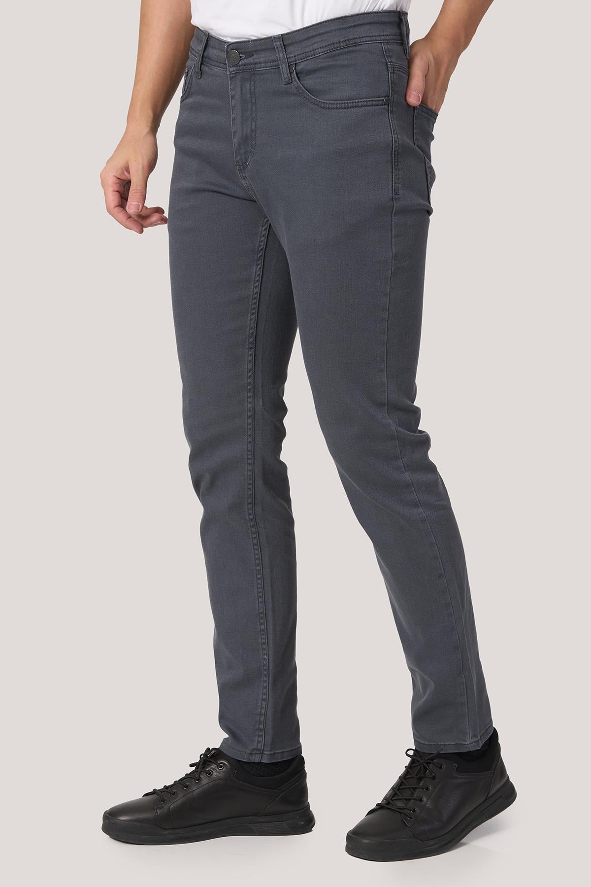 WHİTE STONE  2025-Y  J2505 MDL1  JEAN PANTOLON  5 CEP  GÜMÜŞ