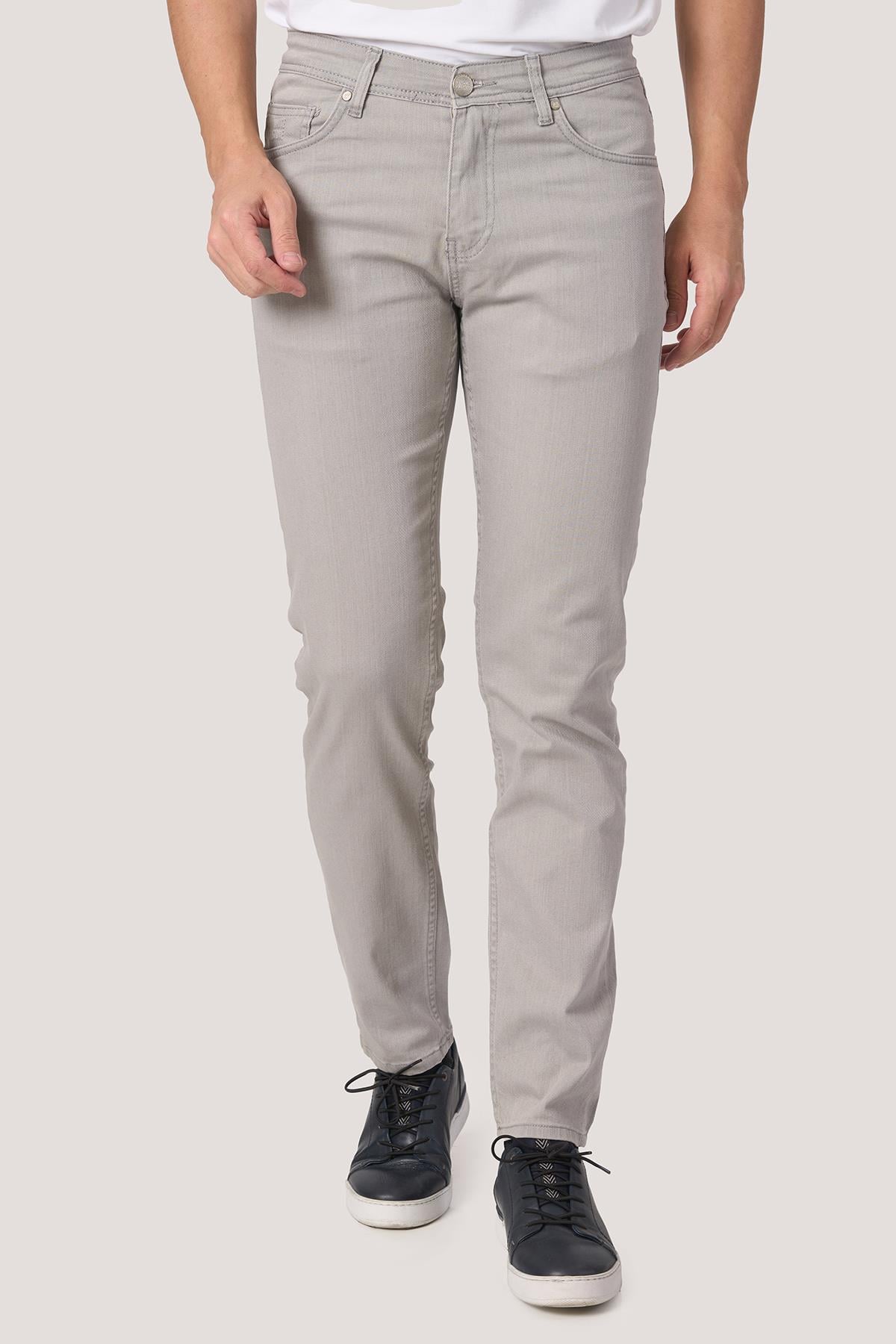 WHİTE STONE  2025-Y  J2505 MDL1  JEAN PANTOLON  5 CEP  A.GRİ