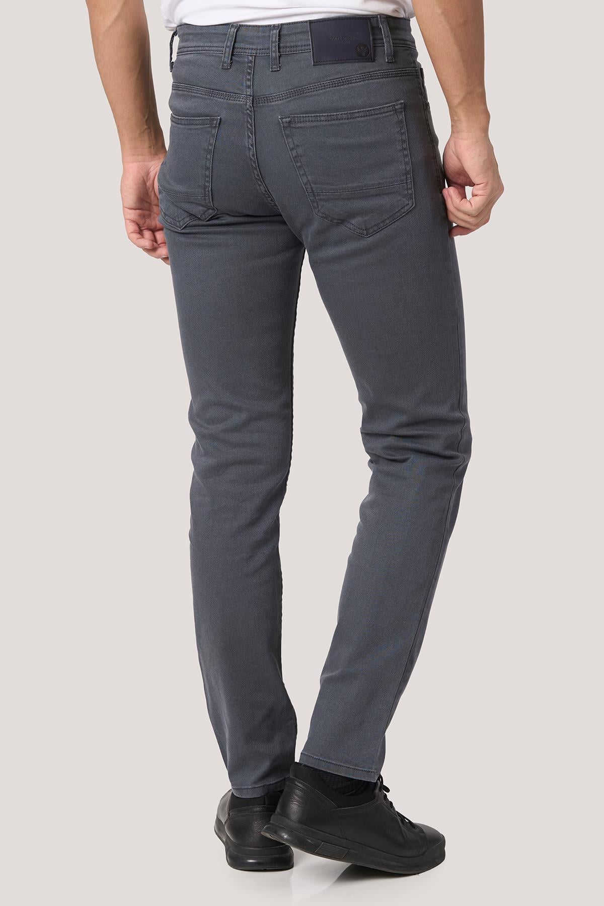 WHİTE STONE  2025-Y  J2505 MDL1  JEAN PANTOLON  5 CEP  GÜMÜŞ