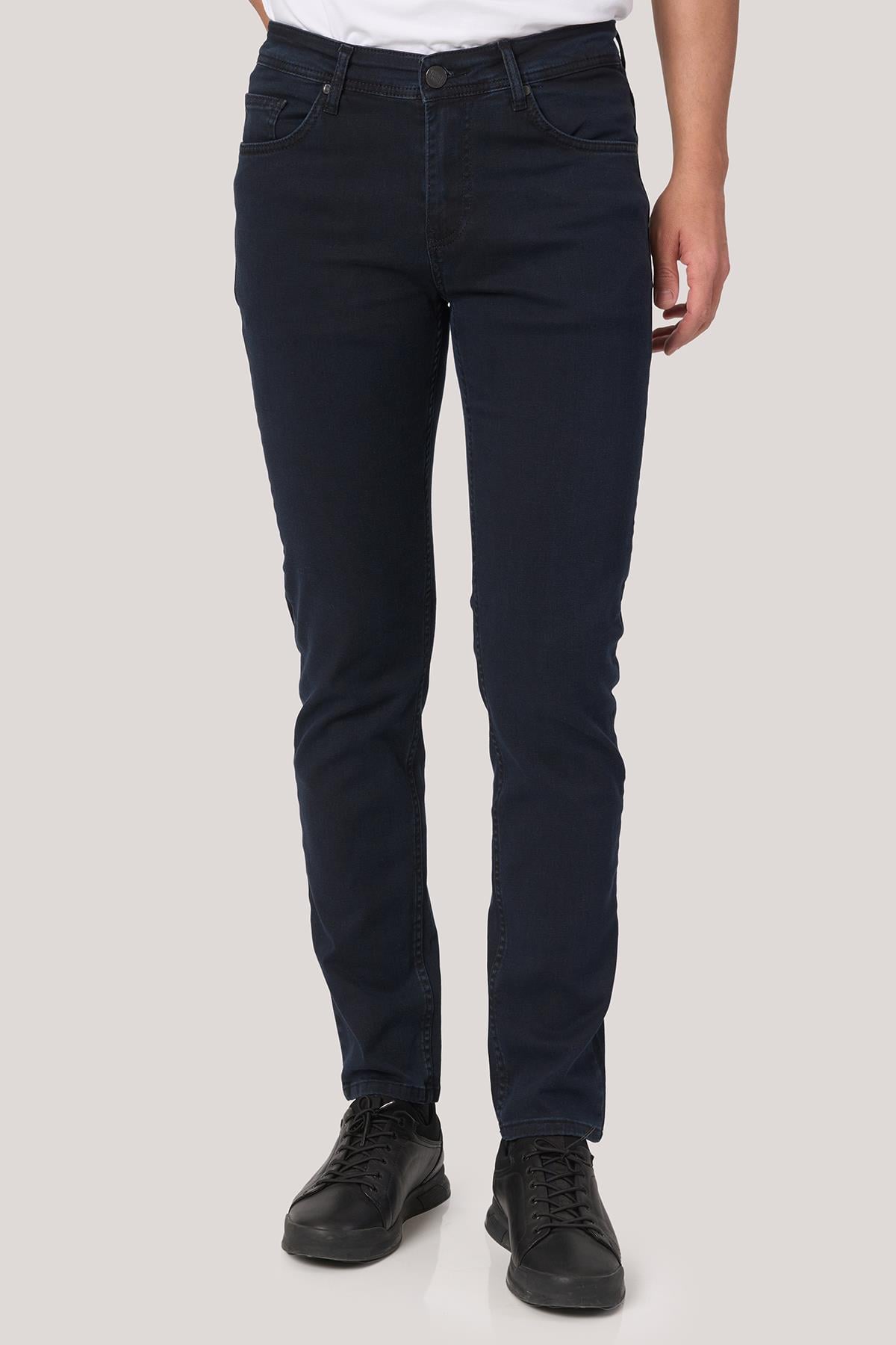 WHİTE STONE  2025-Y  J2508 MDL4  JEAN PANTOLON  5 CEP  BLUE BLACK